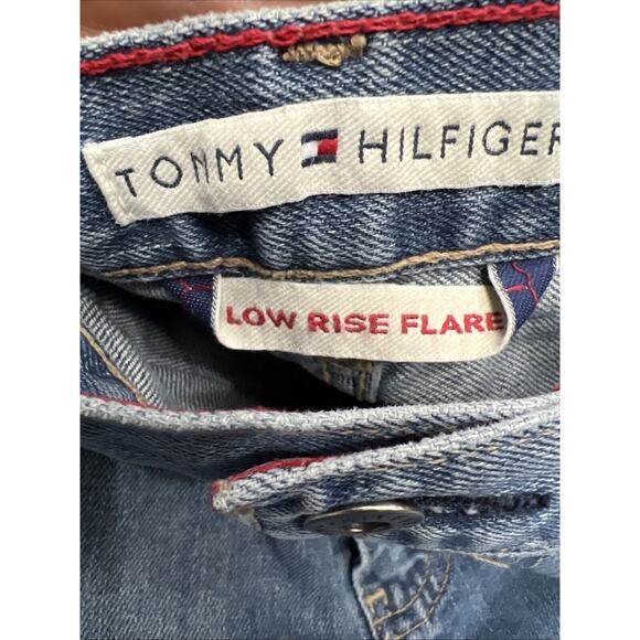 Tommy Hilfiger Low Rise Flare Leg Slim Fit Women’s Jeans Stretch Size 8 NWT - Picture 7 of 14